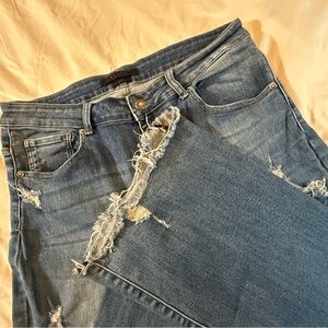 RISEN JEANS BOOTCUT size 1x - dark blue wash - Women’s designer jeans